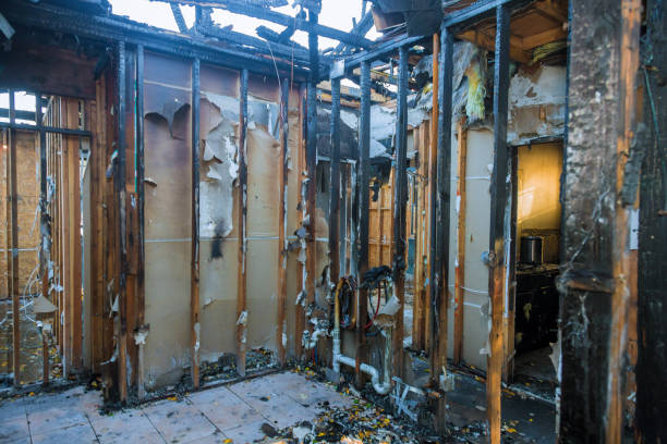 Professional Smoke Damage Removal technician working in Wetumka, OK